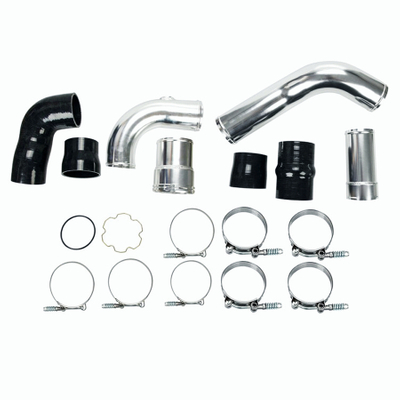Stainless Steel  Hot & Cold Side Intercooler Pipe Boot Kit 2011-2016 Ford Powerstroke 6.7 Diesel